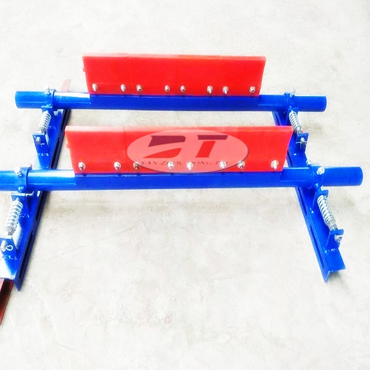 一道合金橡膠清掃器 礦用輸煤皮帶清掃器刮刀