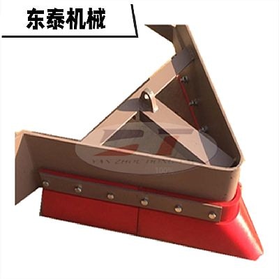 三角形可變槽角式犁煤器刮刀|高分子聚氨酯犁式卸料器