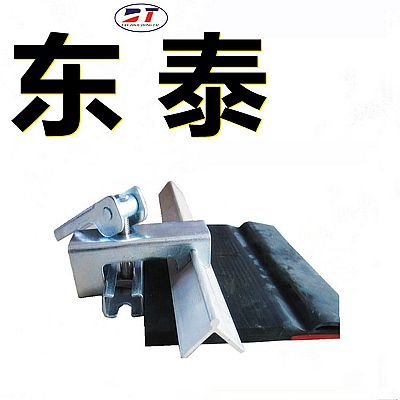 廠家加工導(dǎo)料槽防溢裙板緊固件 鍍鋅夾持器角鋁